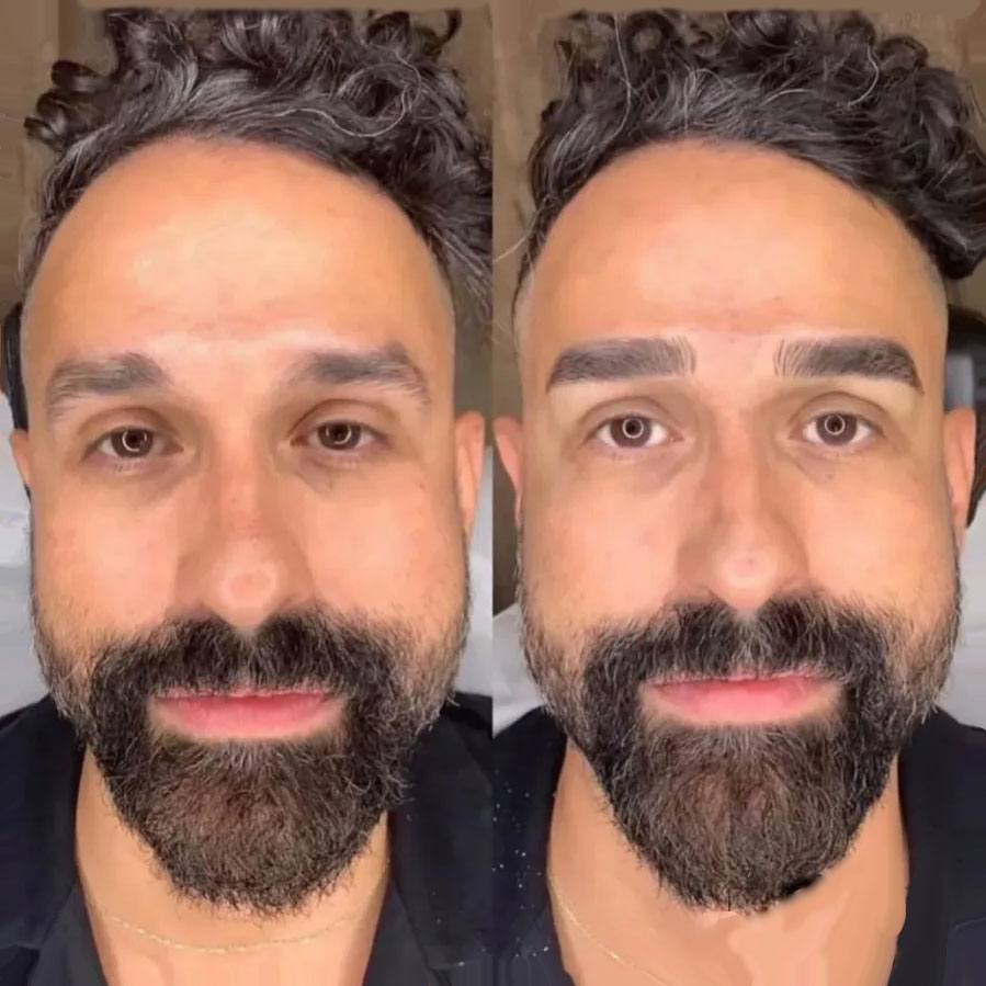 Microblading before and after photos